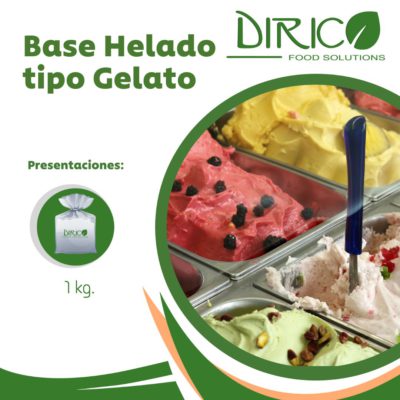 Base Helado tipo Gelato